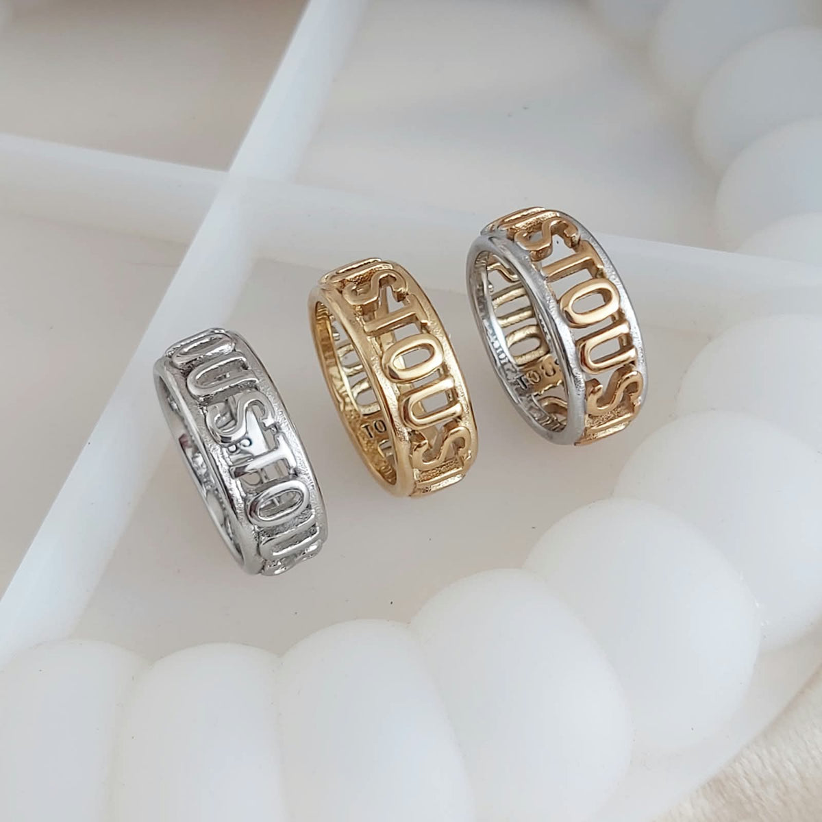 Anillo to*s acero inox