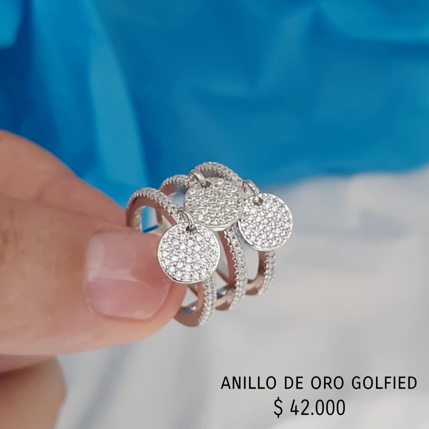 Anillo de oro golfield