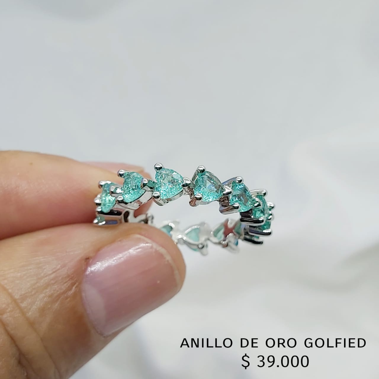 Anillo de oro golfield