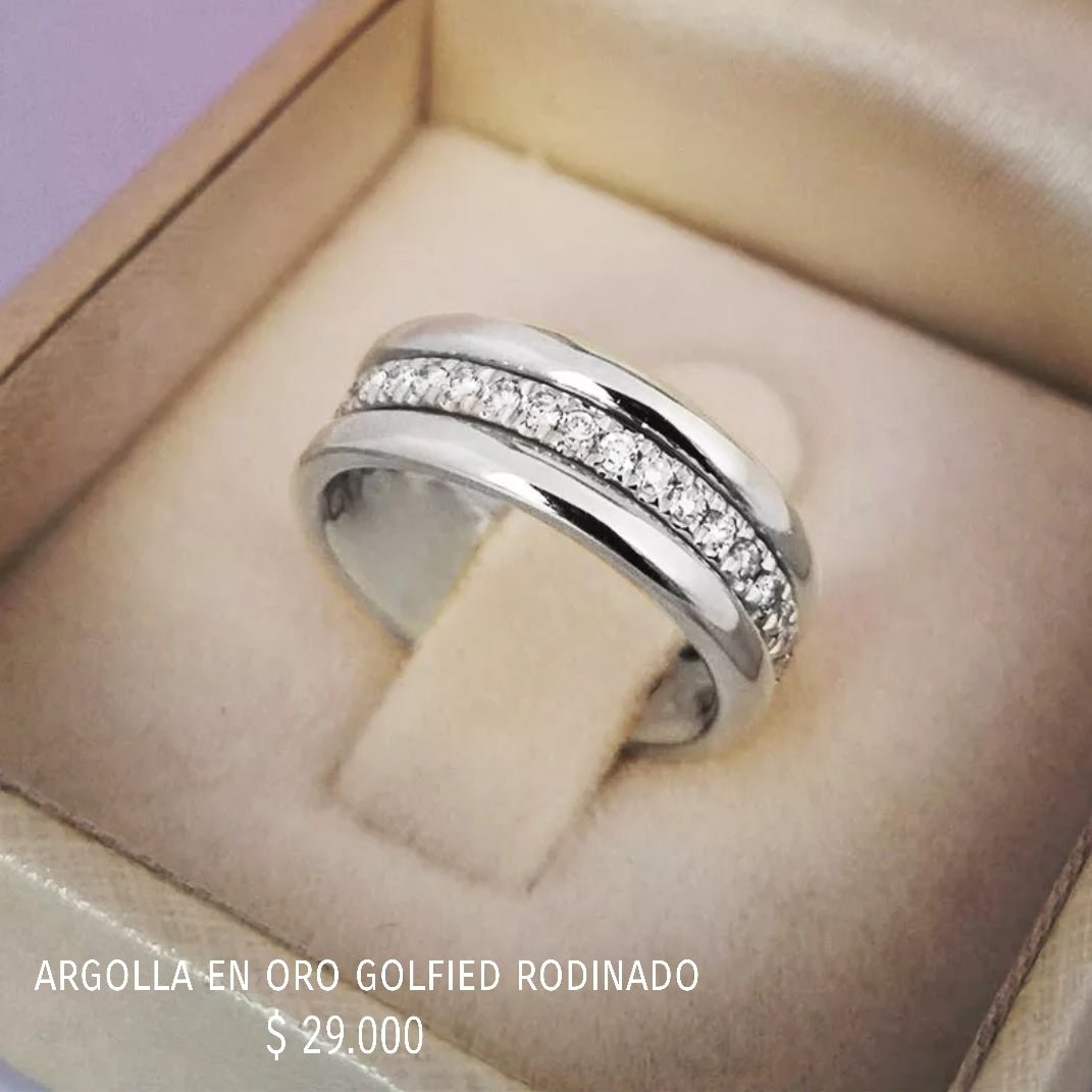 Anillo de oro golfield