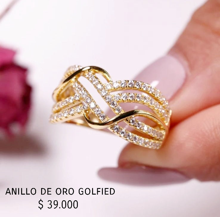 Anillo de oro golfield