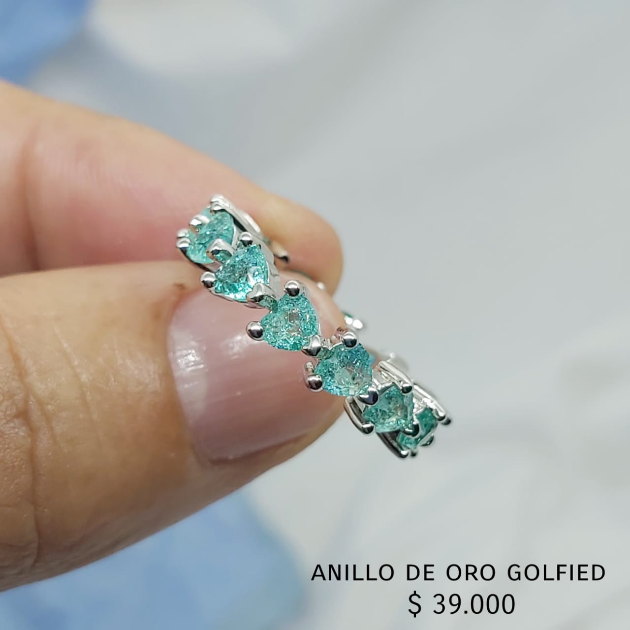 Anillo de oro golfield