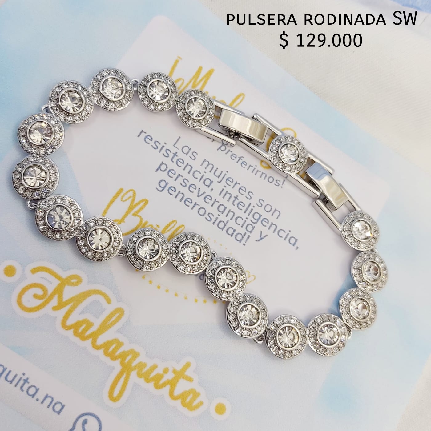 Pulsera SW plateada