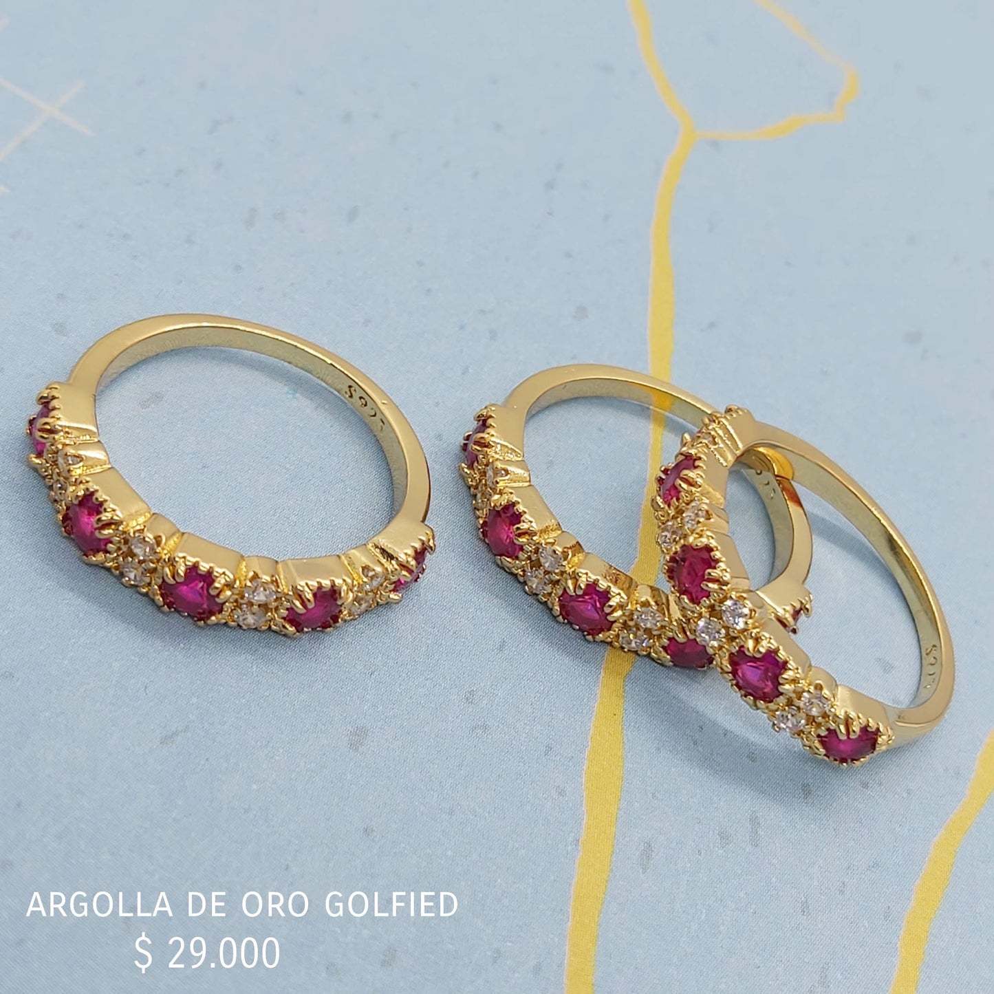 Anillo de oro golfield
