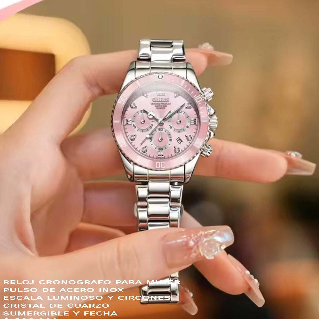 Reloj de lujo para mujer