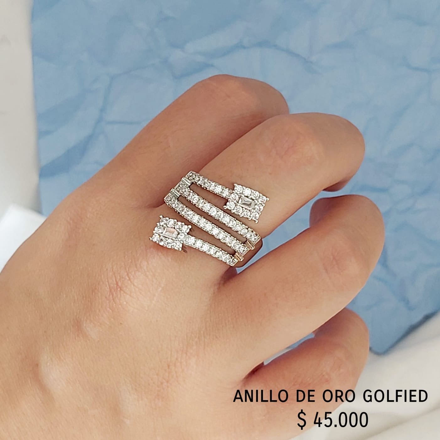 Anillo de oro golfield