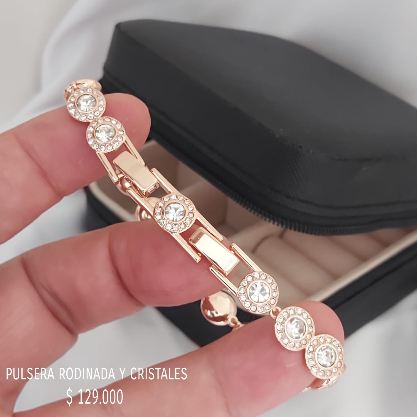 Pulsera SW oro rosa