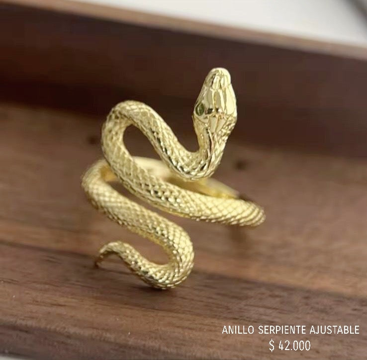 Anillo ajustable rodinado