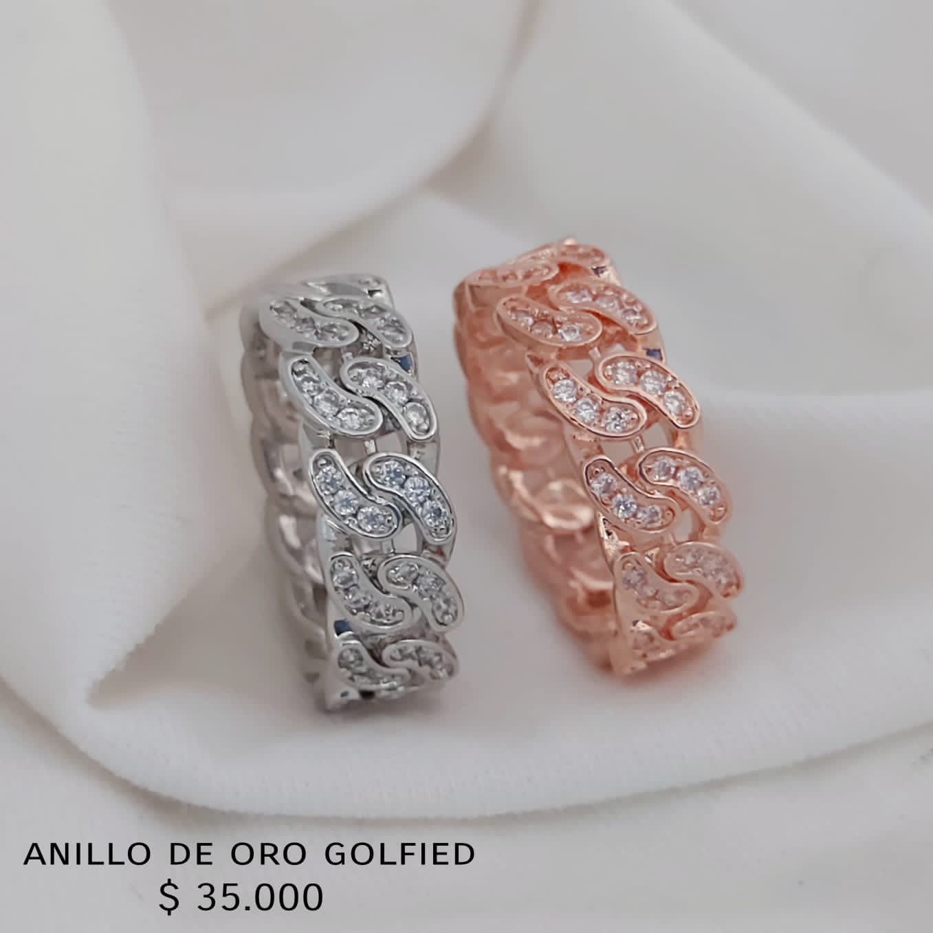 Anillo de oro golfield