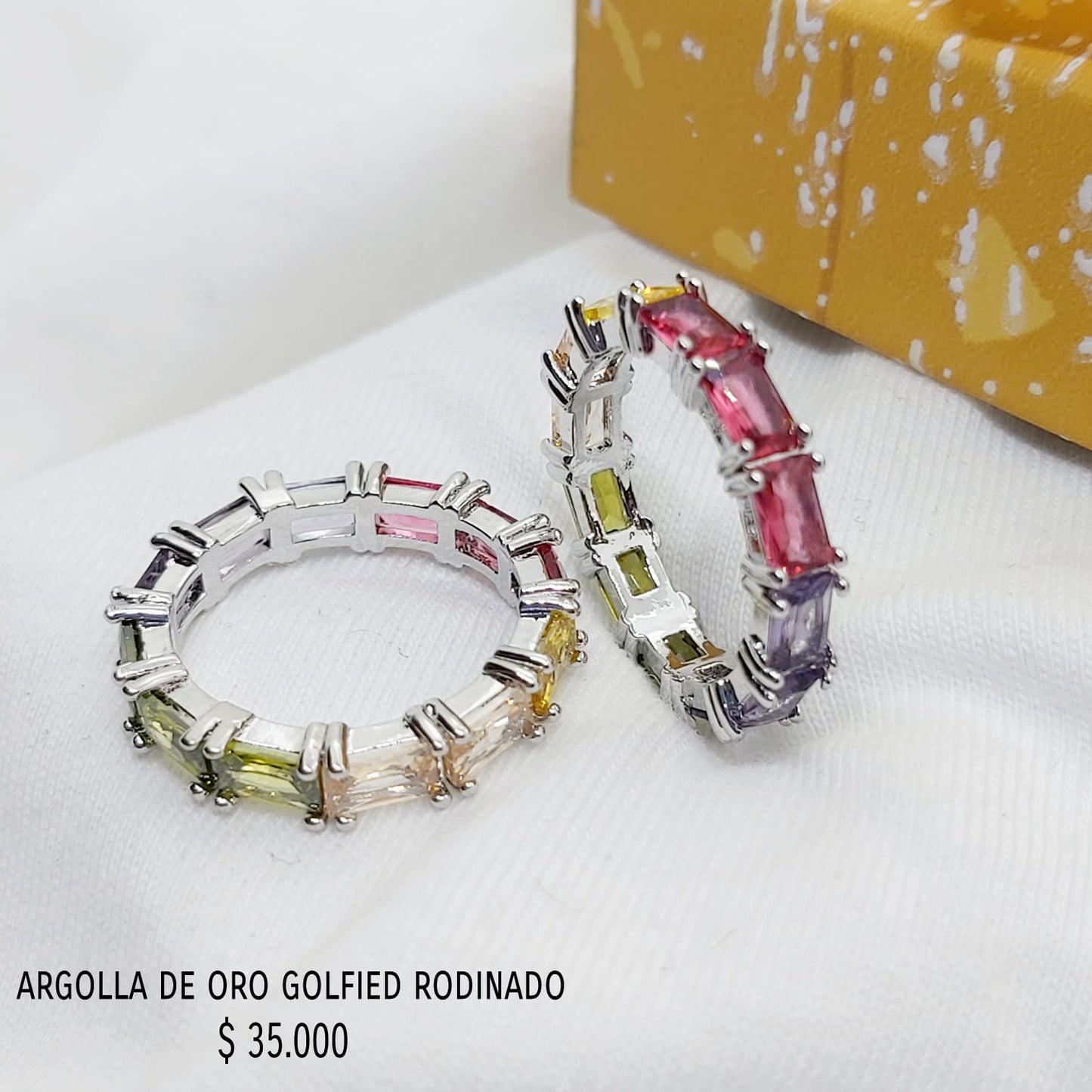 Anillo de oro golfield
