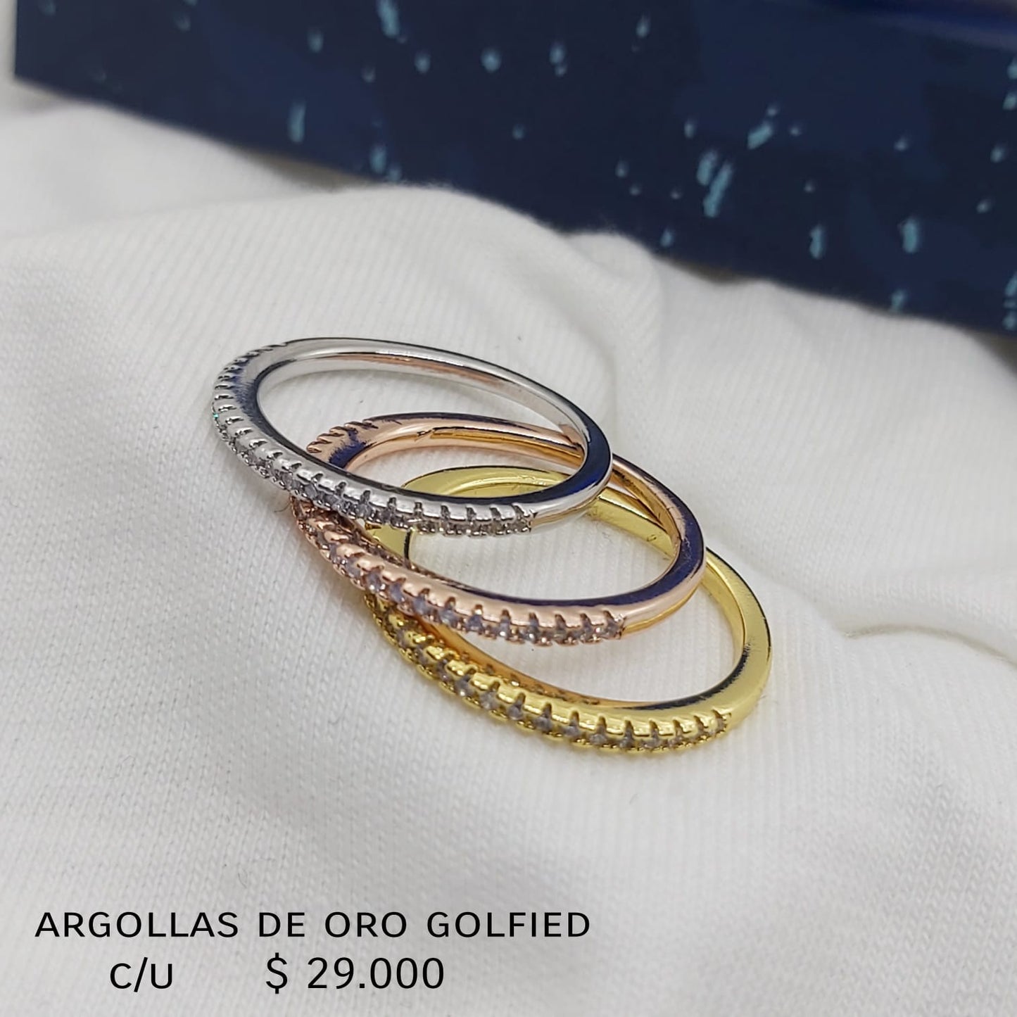 Anillo de oro golfield