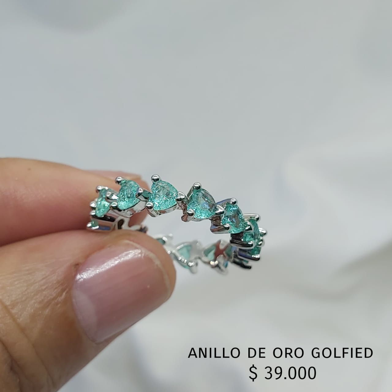 Anillo de oro golfield