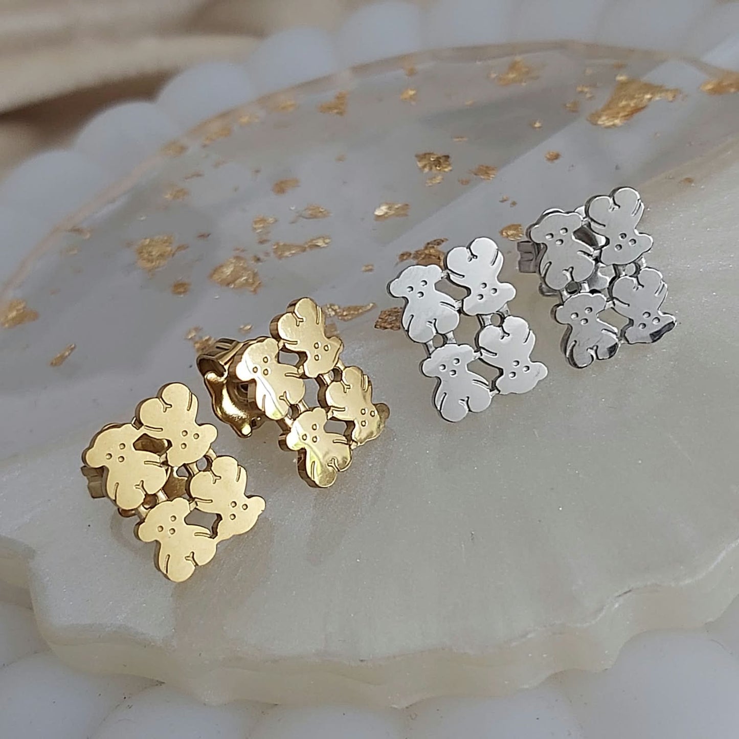 Aretes to*s acero inox