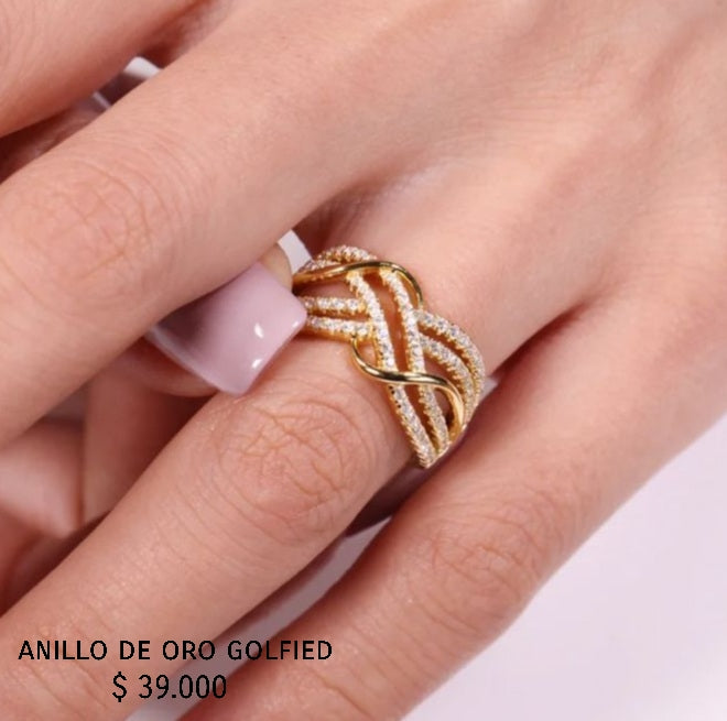 Anillo de oro golfield