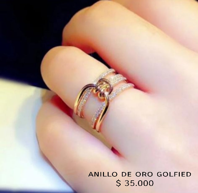 Anillo de oro golfield