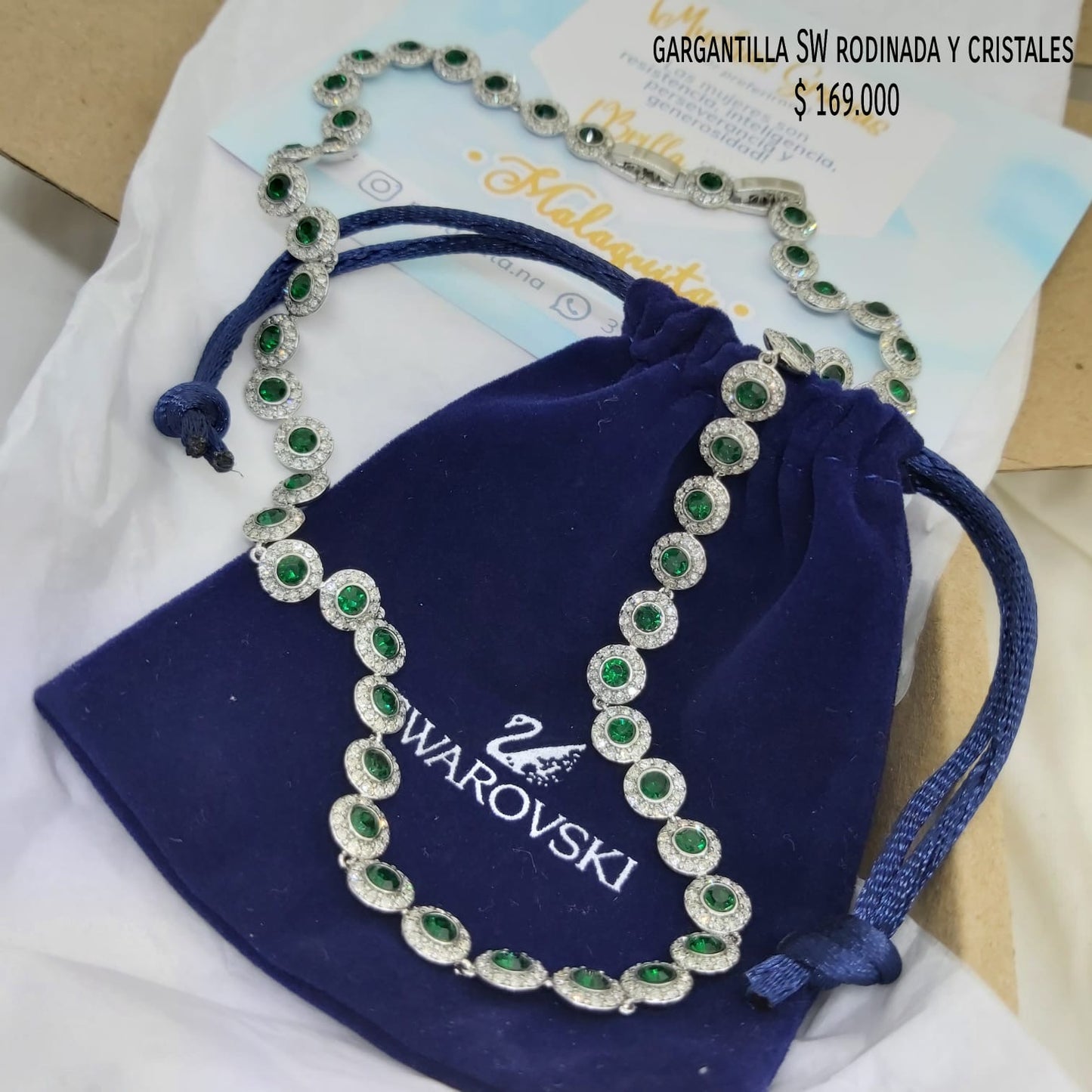 Collar SW verde
