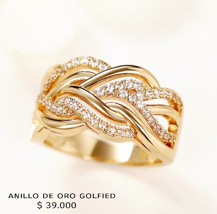 Anillo de oro golfield