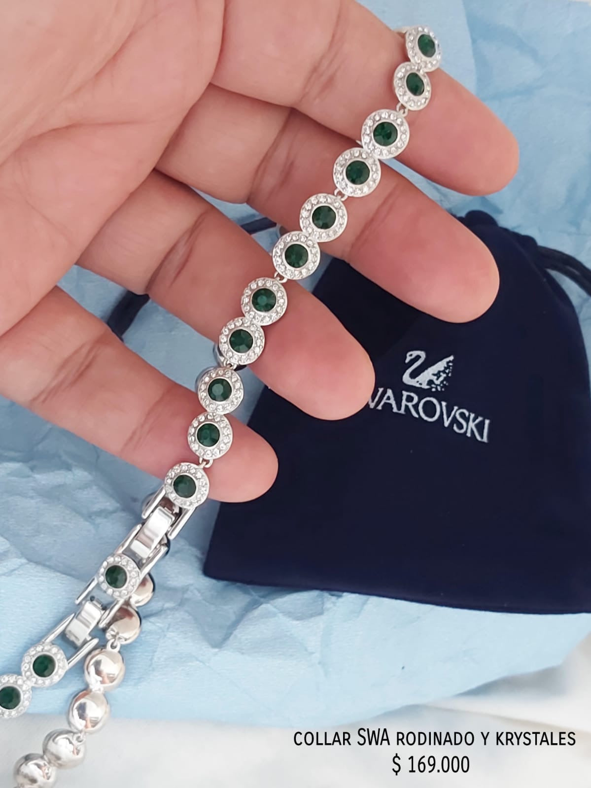 Collar SW verde