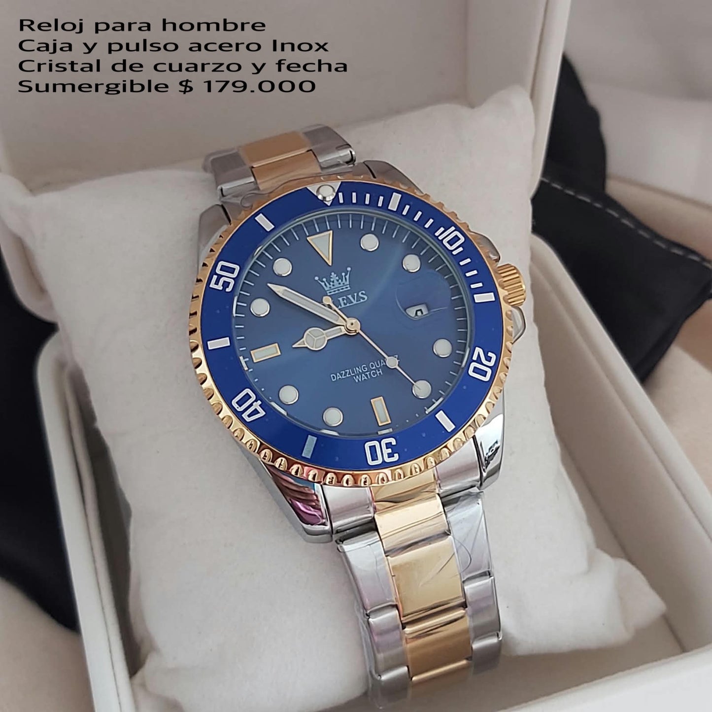 Reloj de lujo para hombre