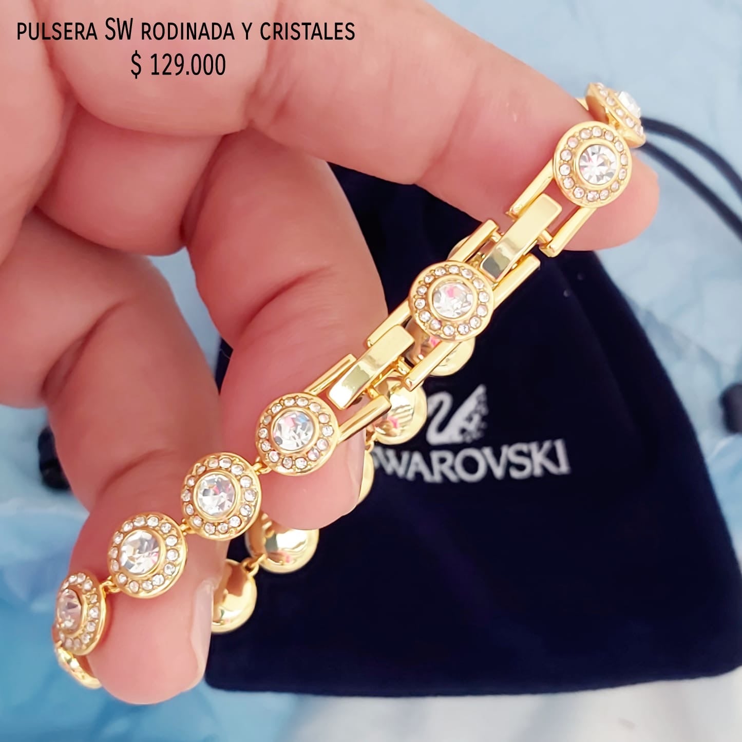 Pulsera SW dorada