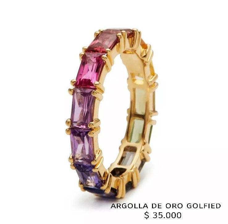 Anillo de oro golfield