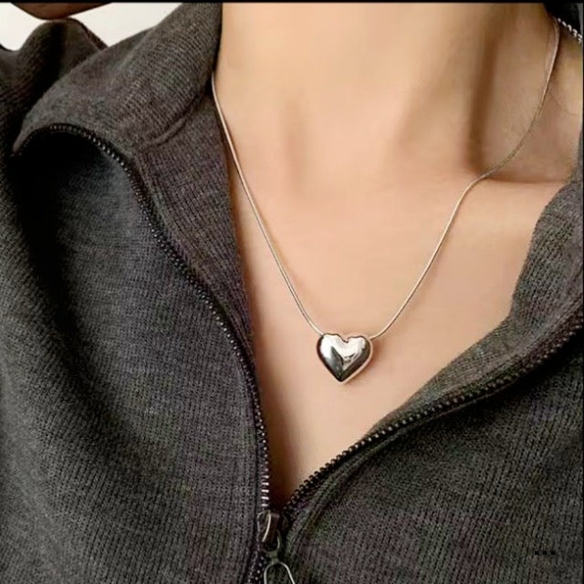 Collar baño plata