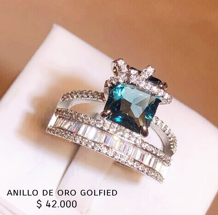 Anillo de oro golfield