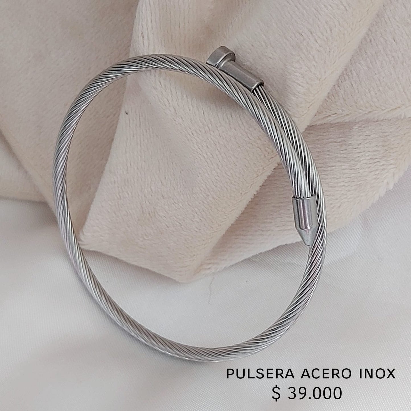 Brazalete acero inox