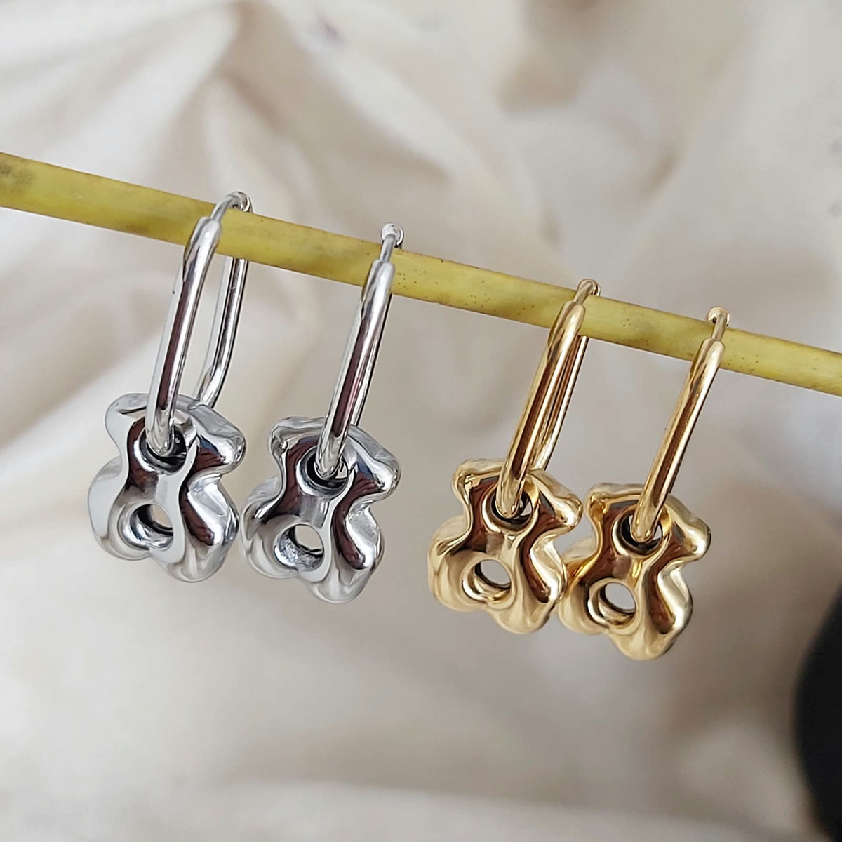 Aretes to*s acero inox