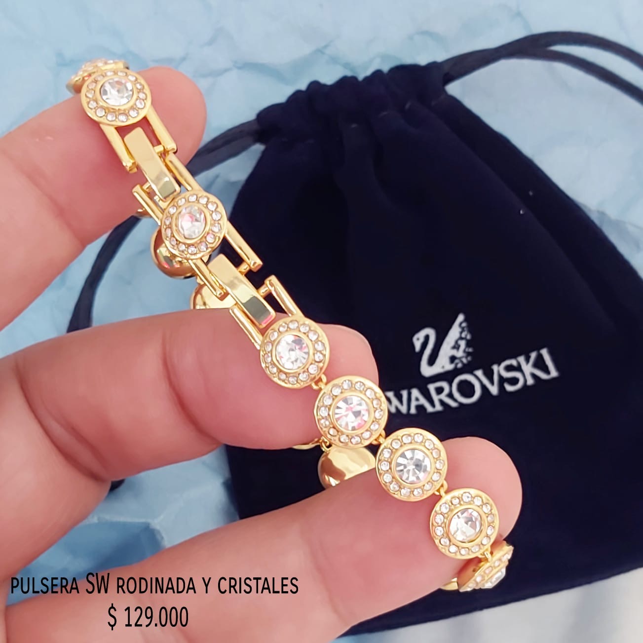Pulsera SW dorada