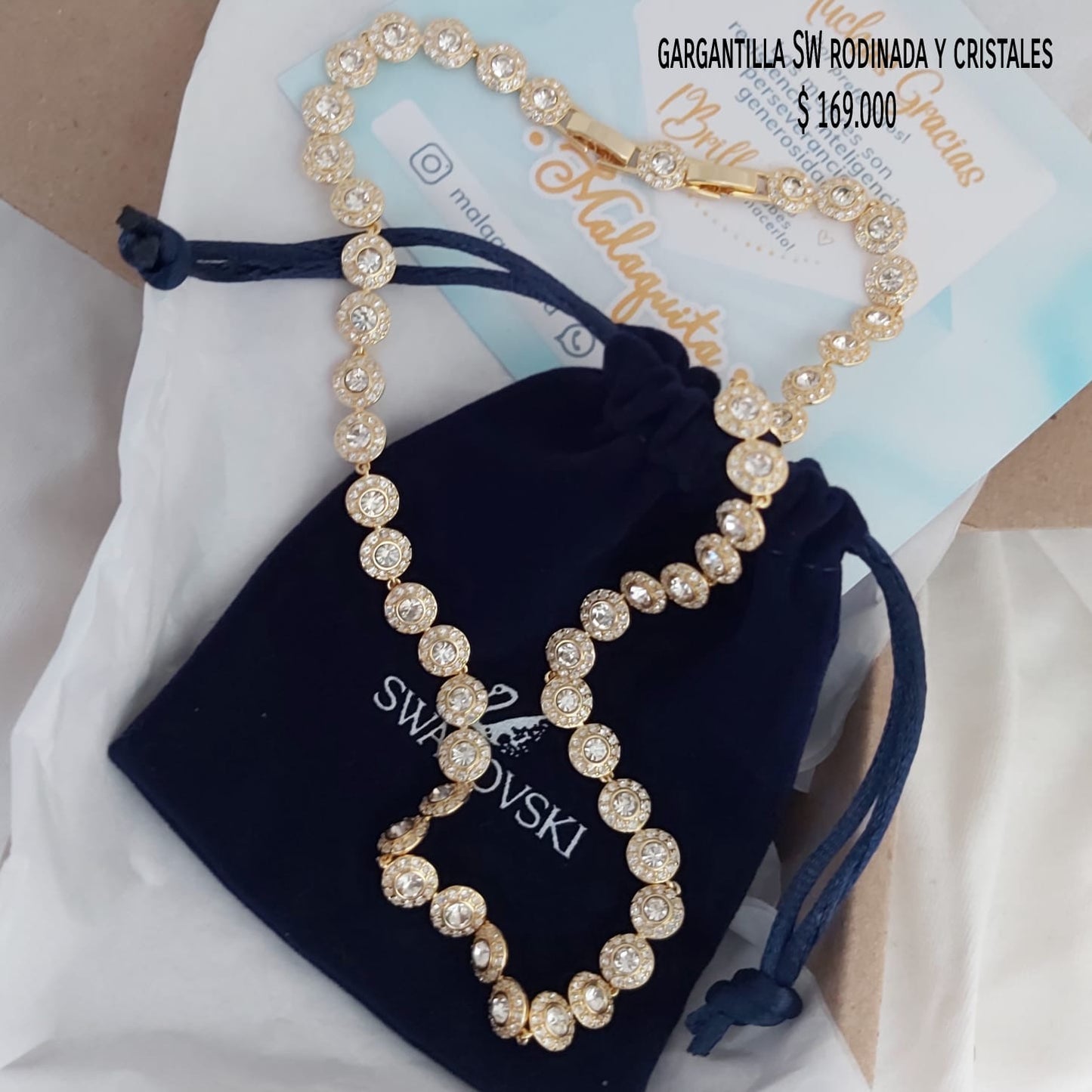 Collar SW dorado