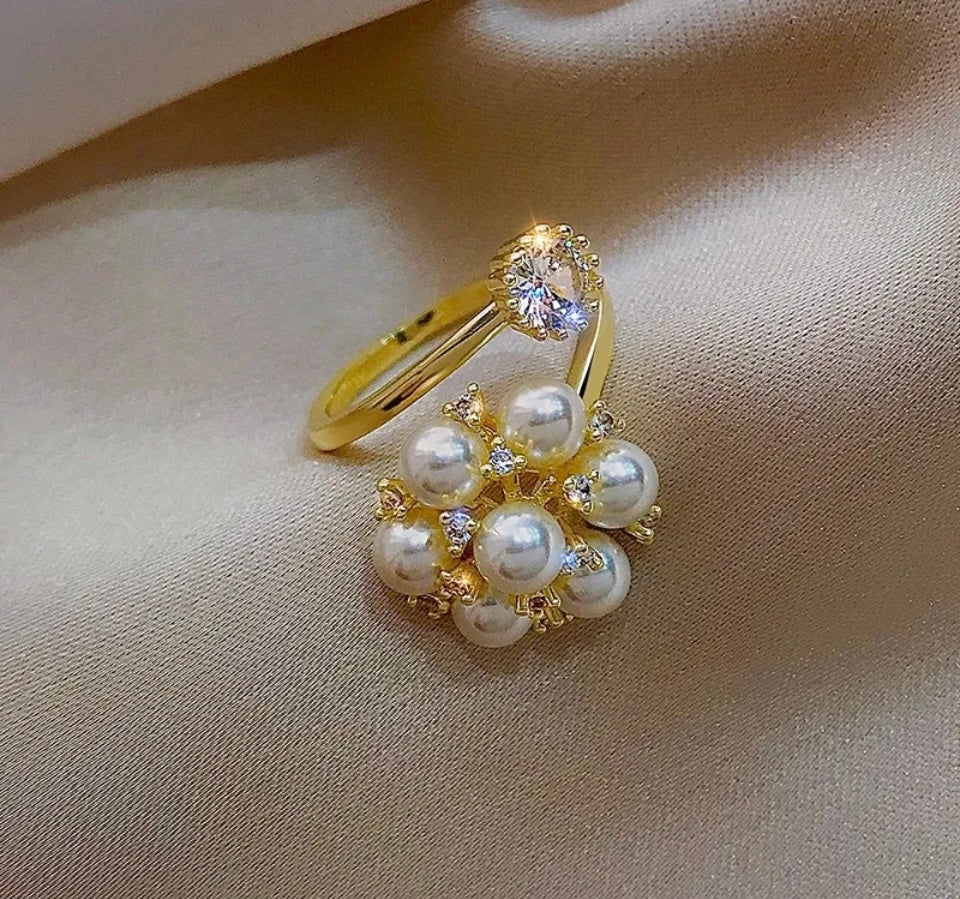 Anillo ajustable de oro golfield