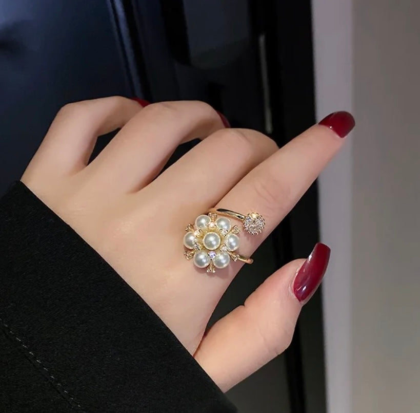 Anillo ajustable de oro golfield