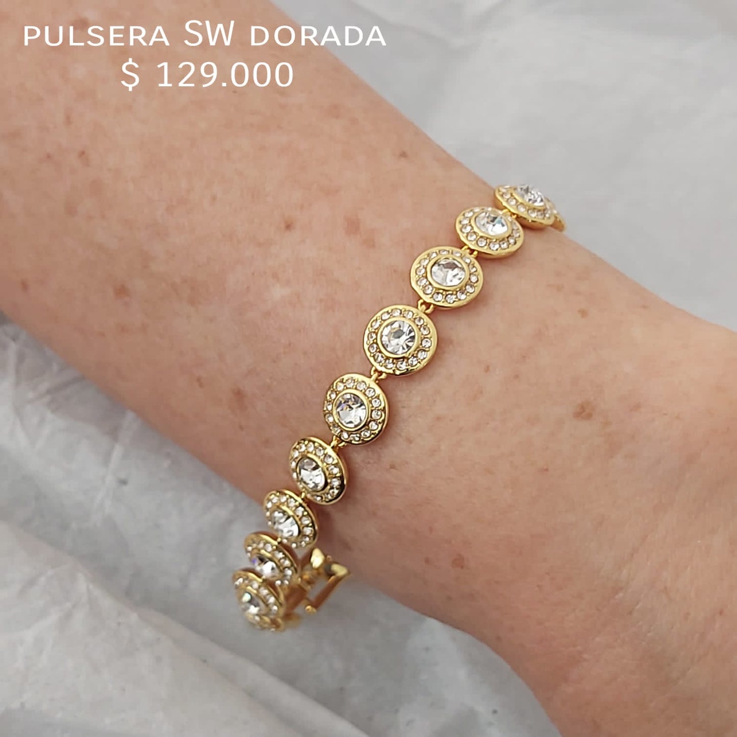 Pulsera SW dorada