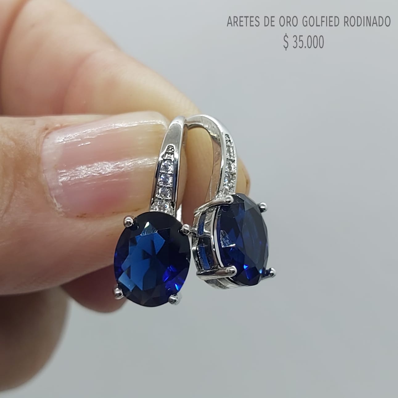 Aretes de oro golfield