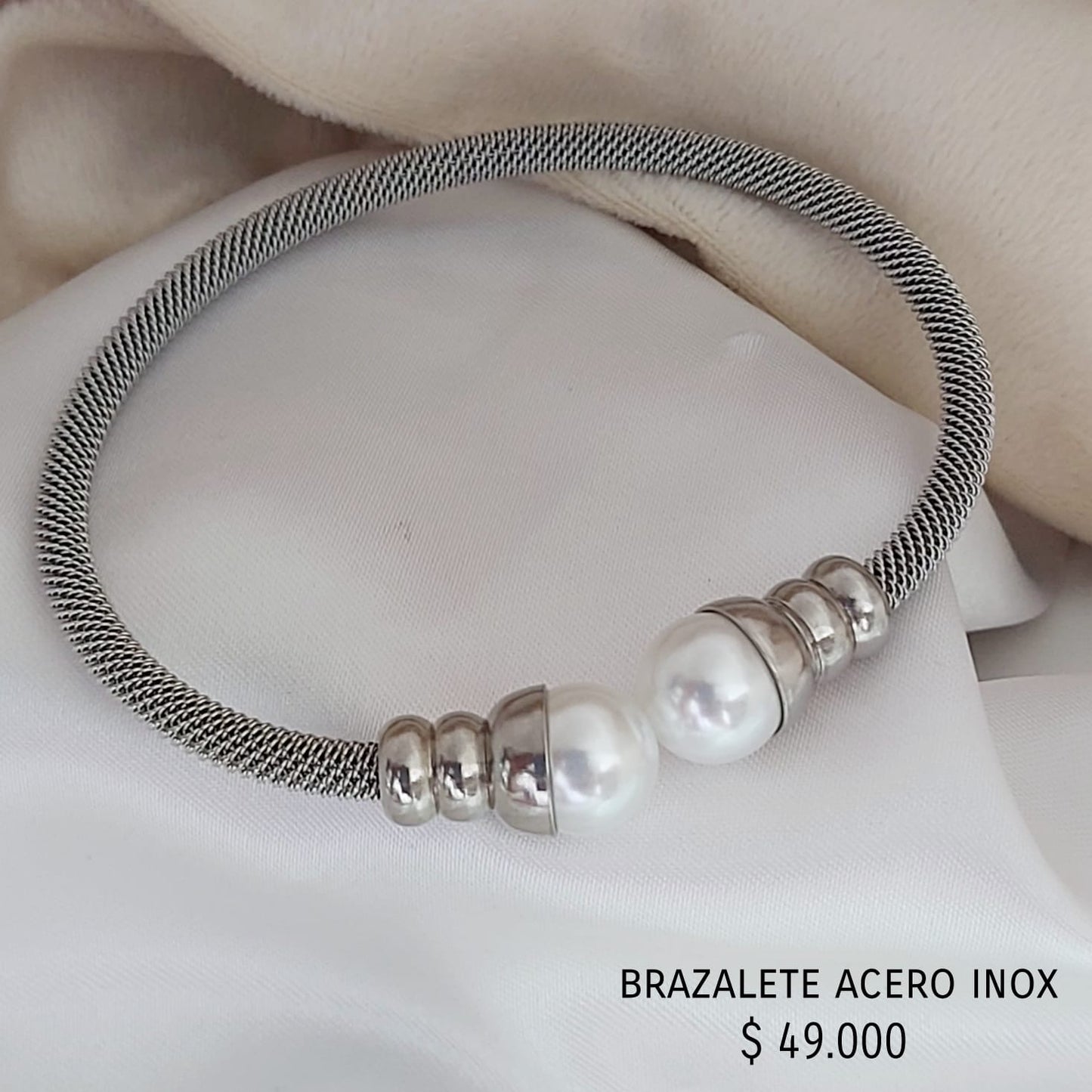Brazalete acero inox