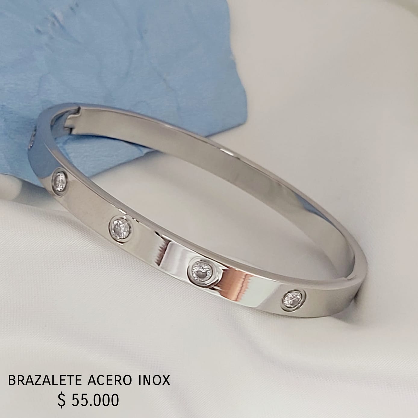 Brazalete acero inox