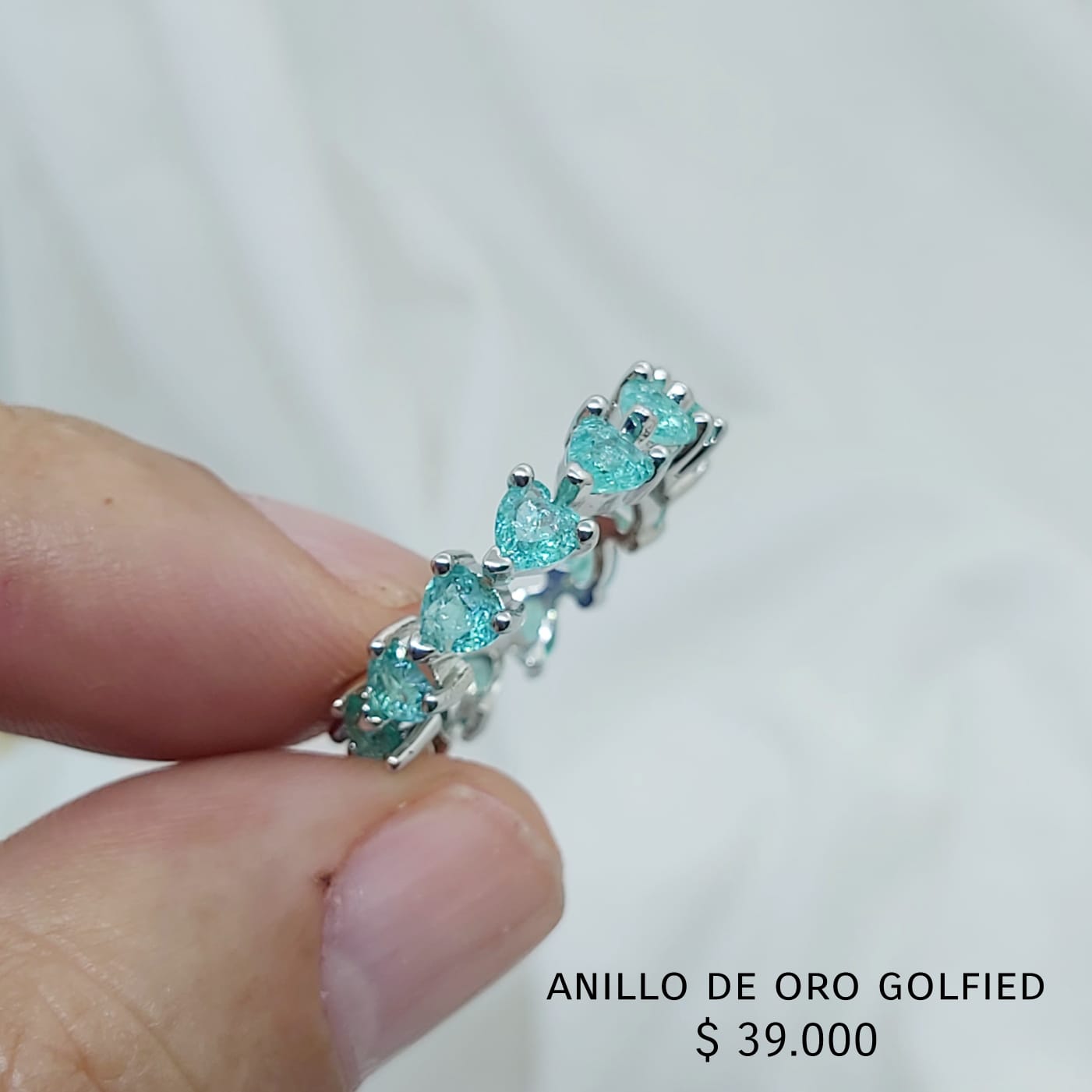 Anillo de oro golfield