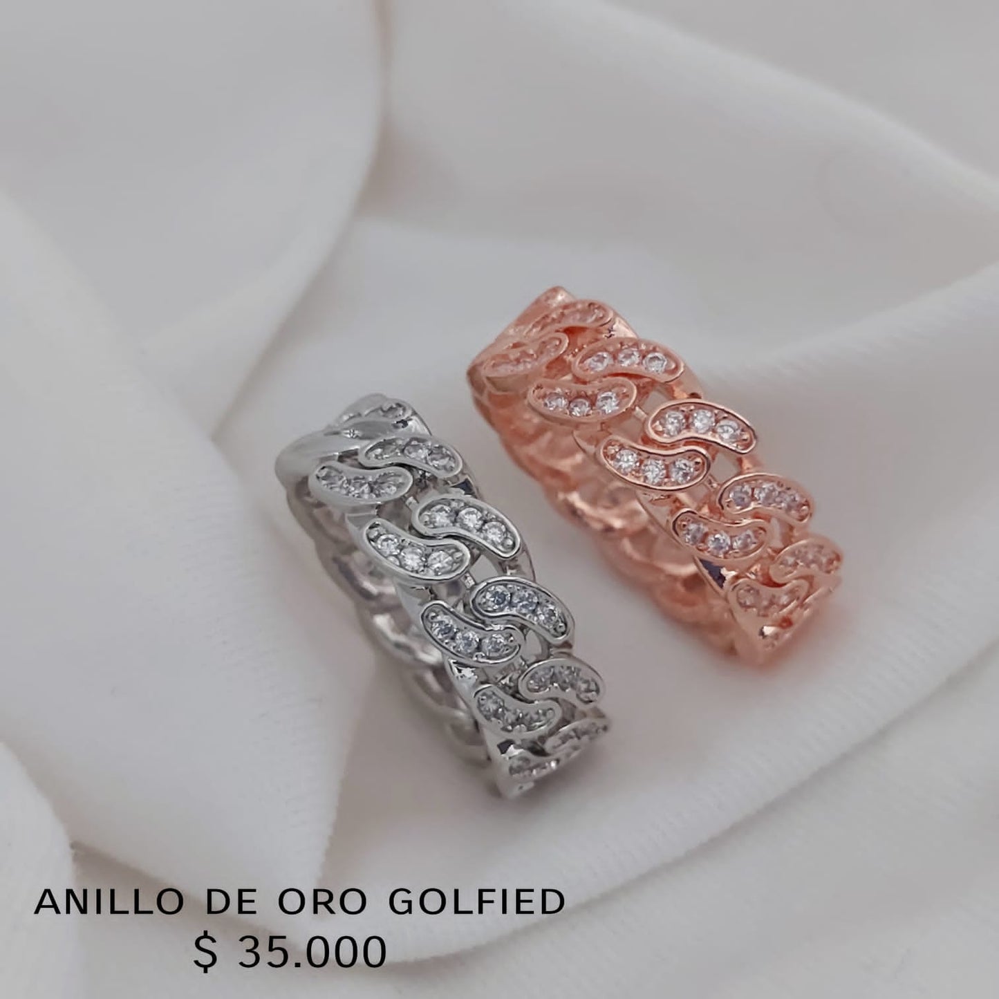 Anillo de oro golfield