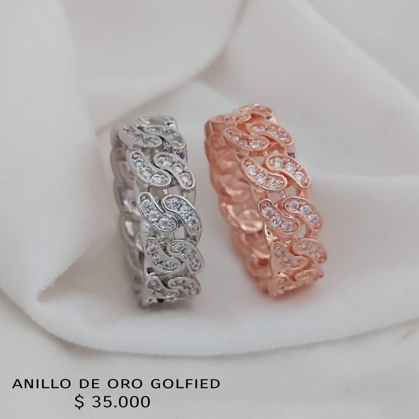 Anillo de oro golfield