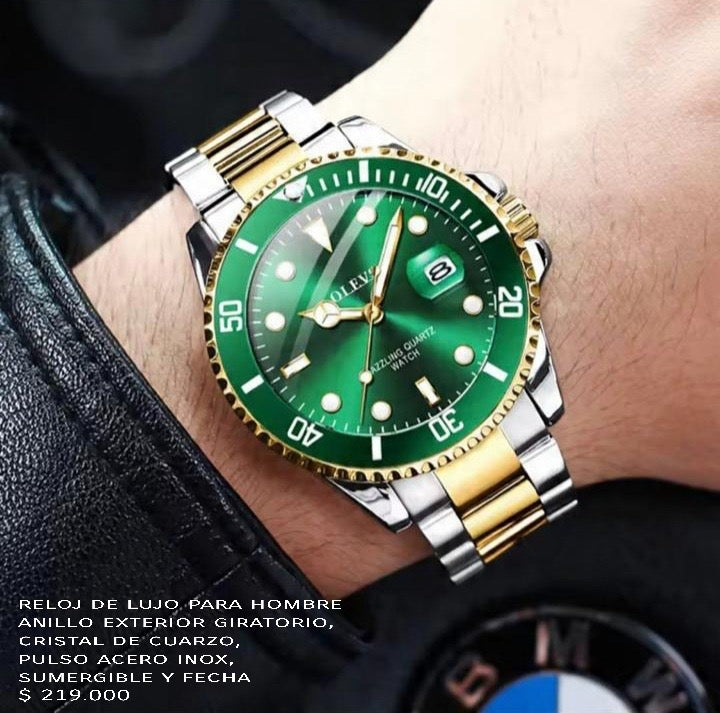 Reloj de lujo para hombre