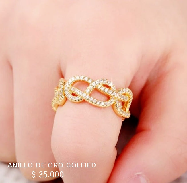 Anillo de oro golfield