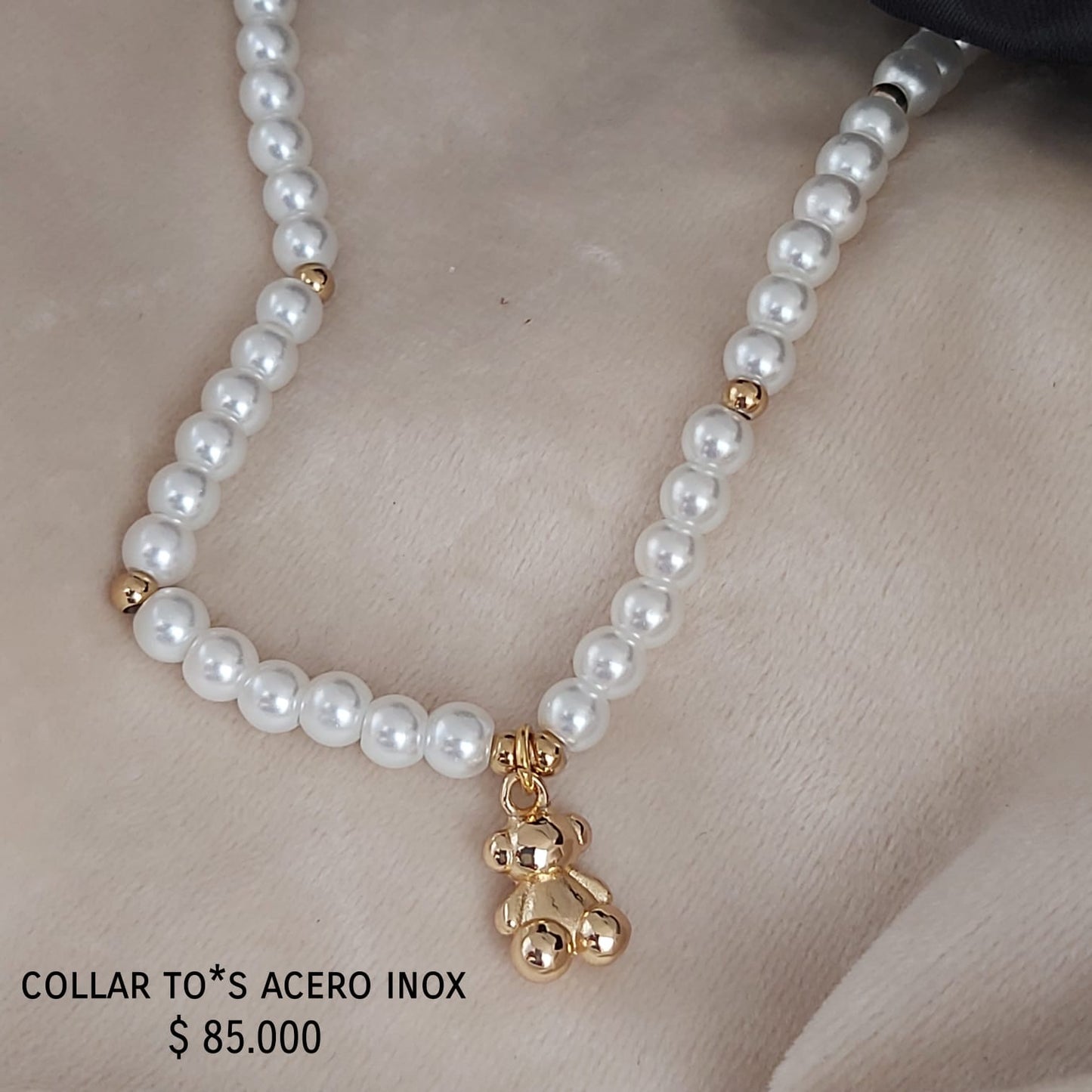 Collar to*s acero inox