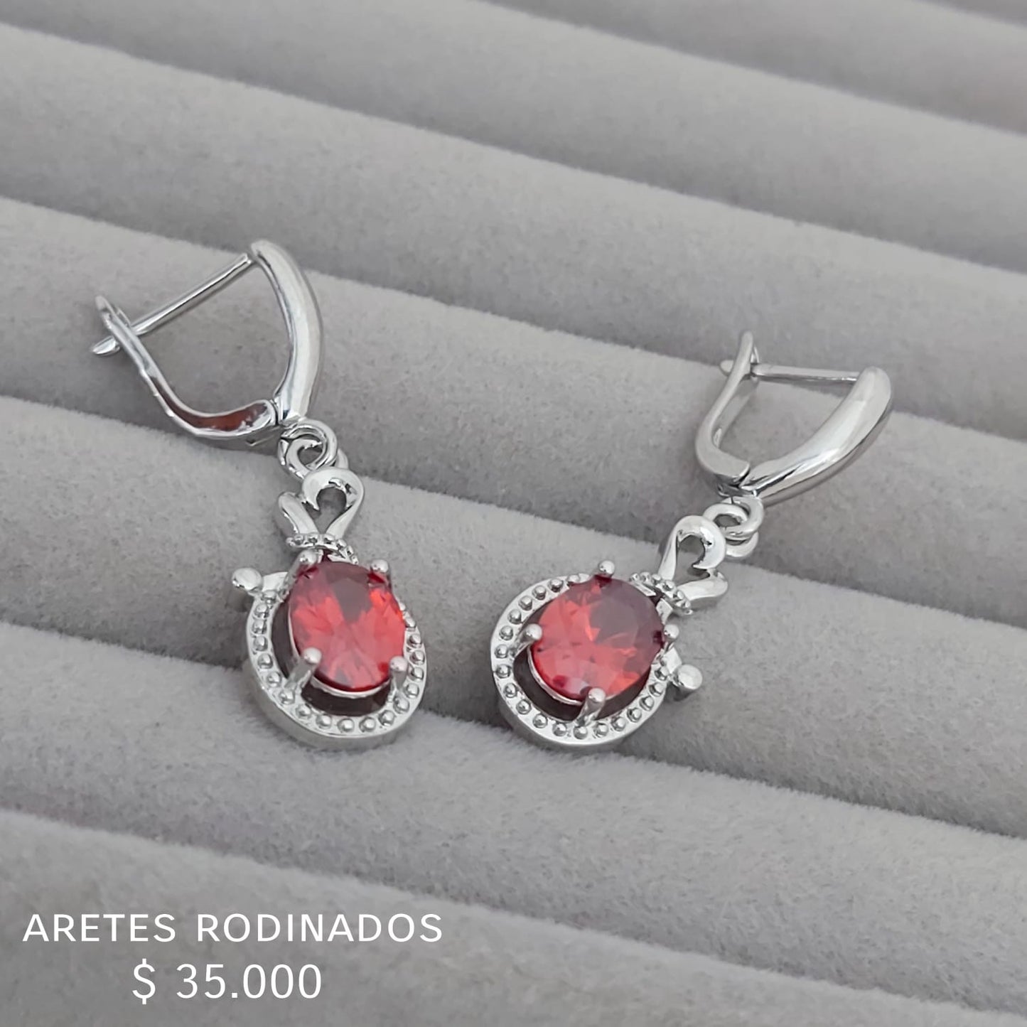 Aretes rodinados
