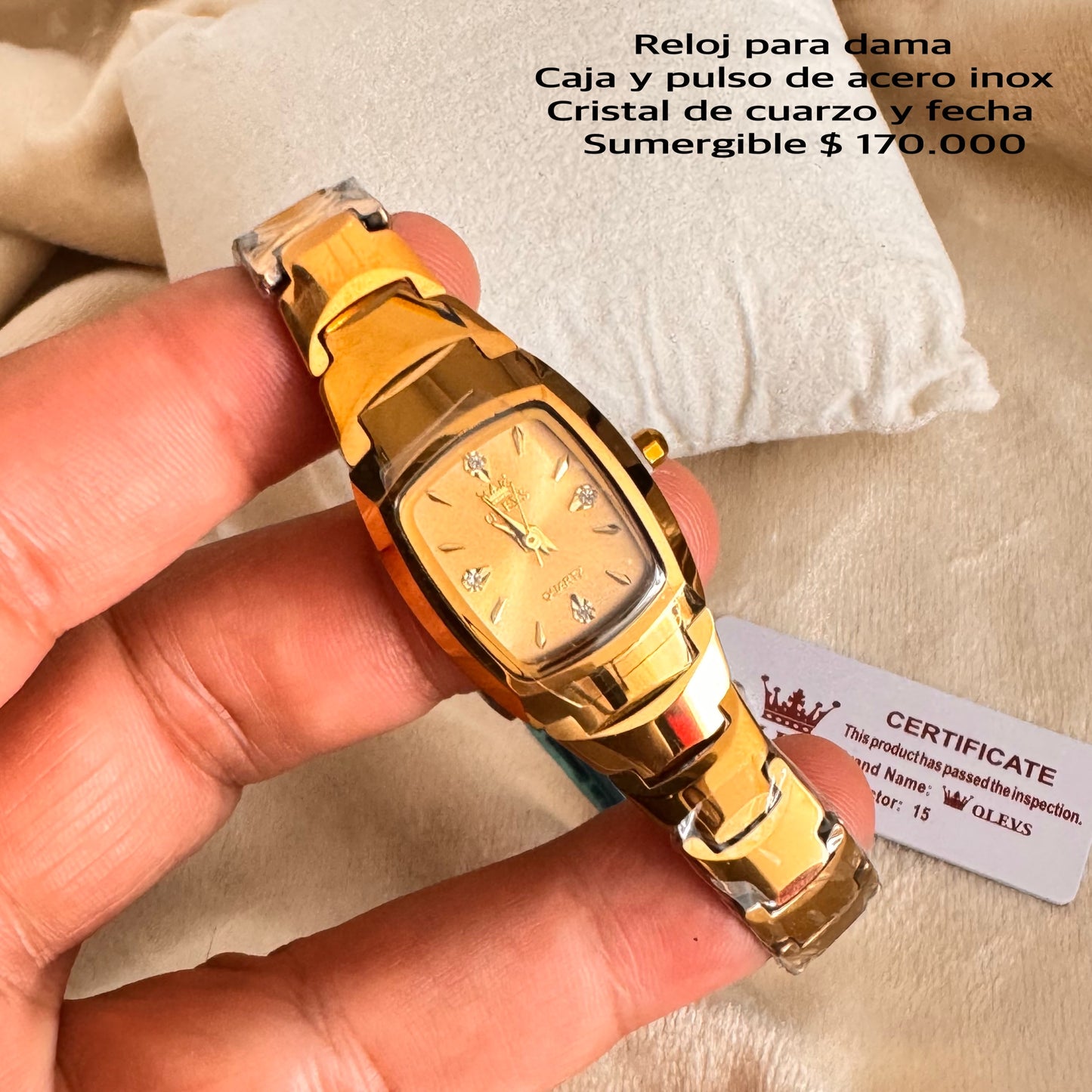 Reloj de lujo para mujer