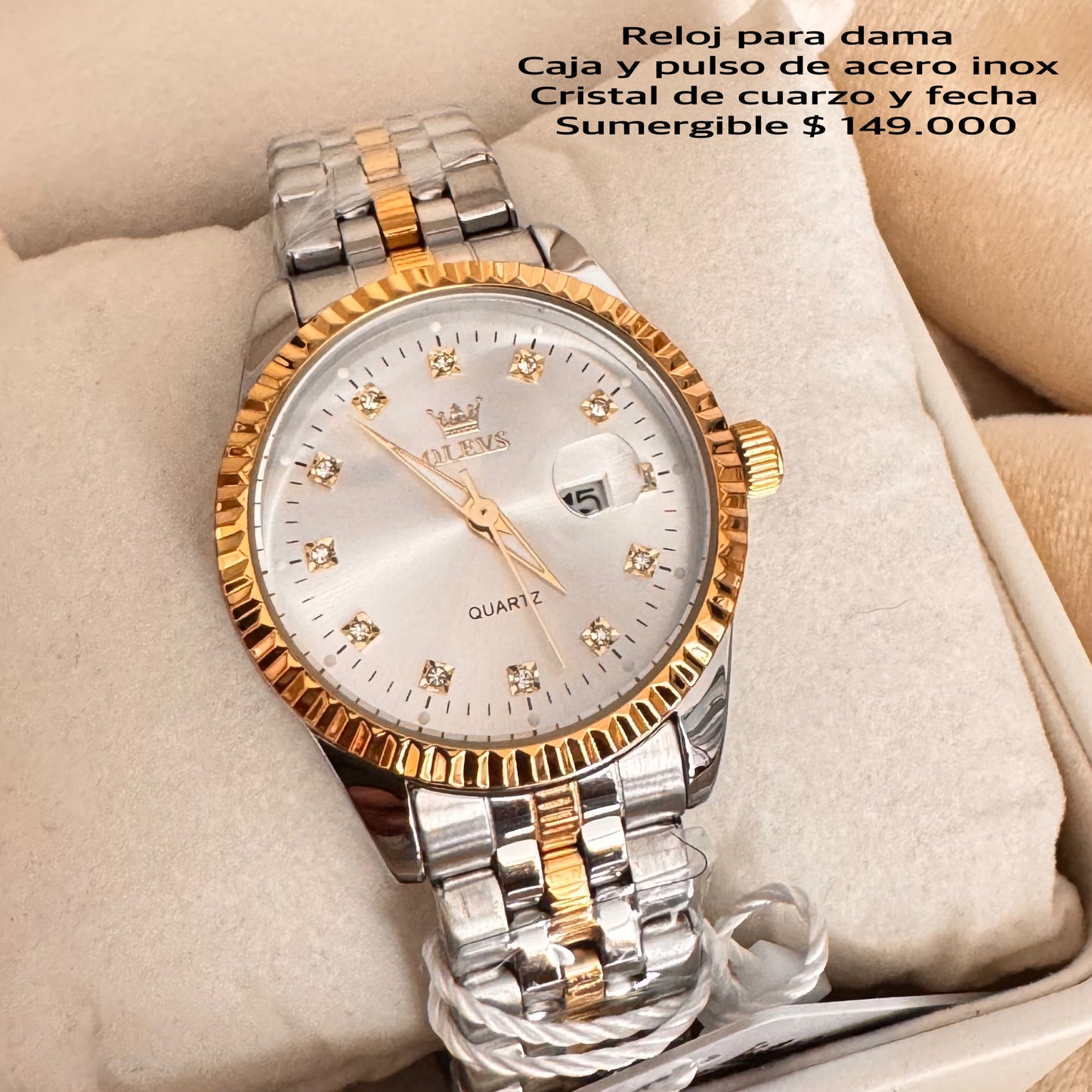 Reloj de lujo para mujer