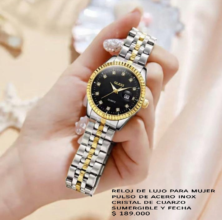 Reloj de lujo para mujer