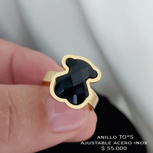 Anillo To*S ajustable acero inox