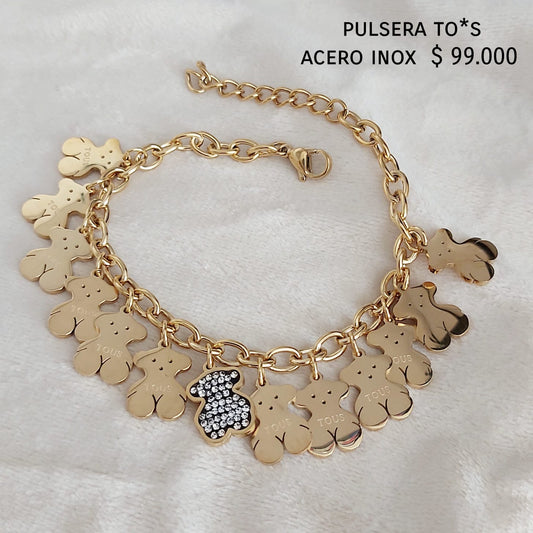 Pulsera to*s acero inox
