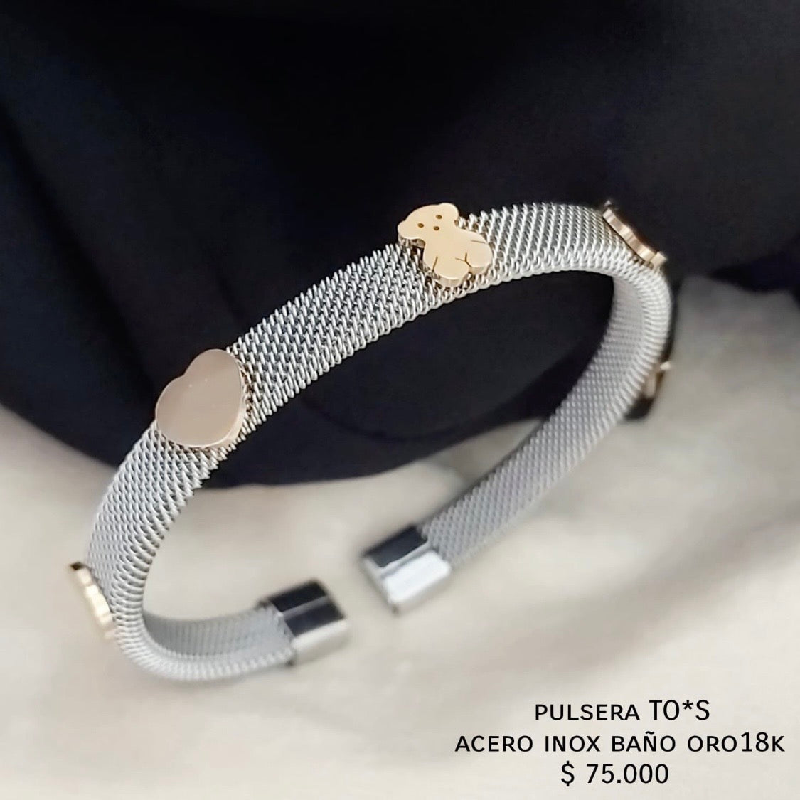 Pulsera to*s acero inox